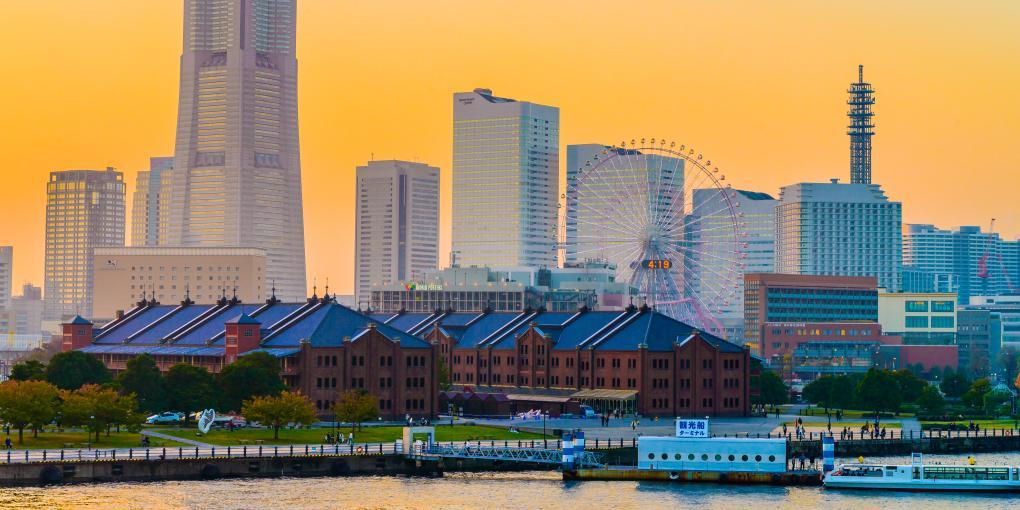 Yokohama, Japan skyline
